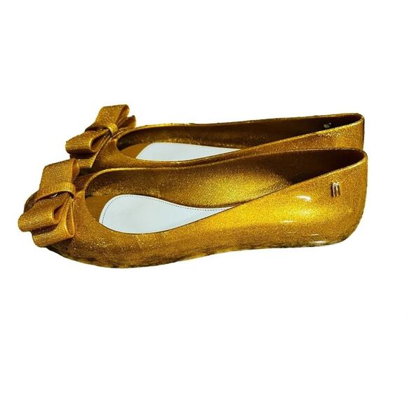 Melissa Space Love + Jason Wu Glitter Gold Size 8 - Picture 5 of 7